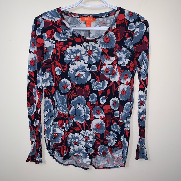 Joe Fresh | Floral Long Sleeve Blouse - Picture 3 of 7